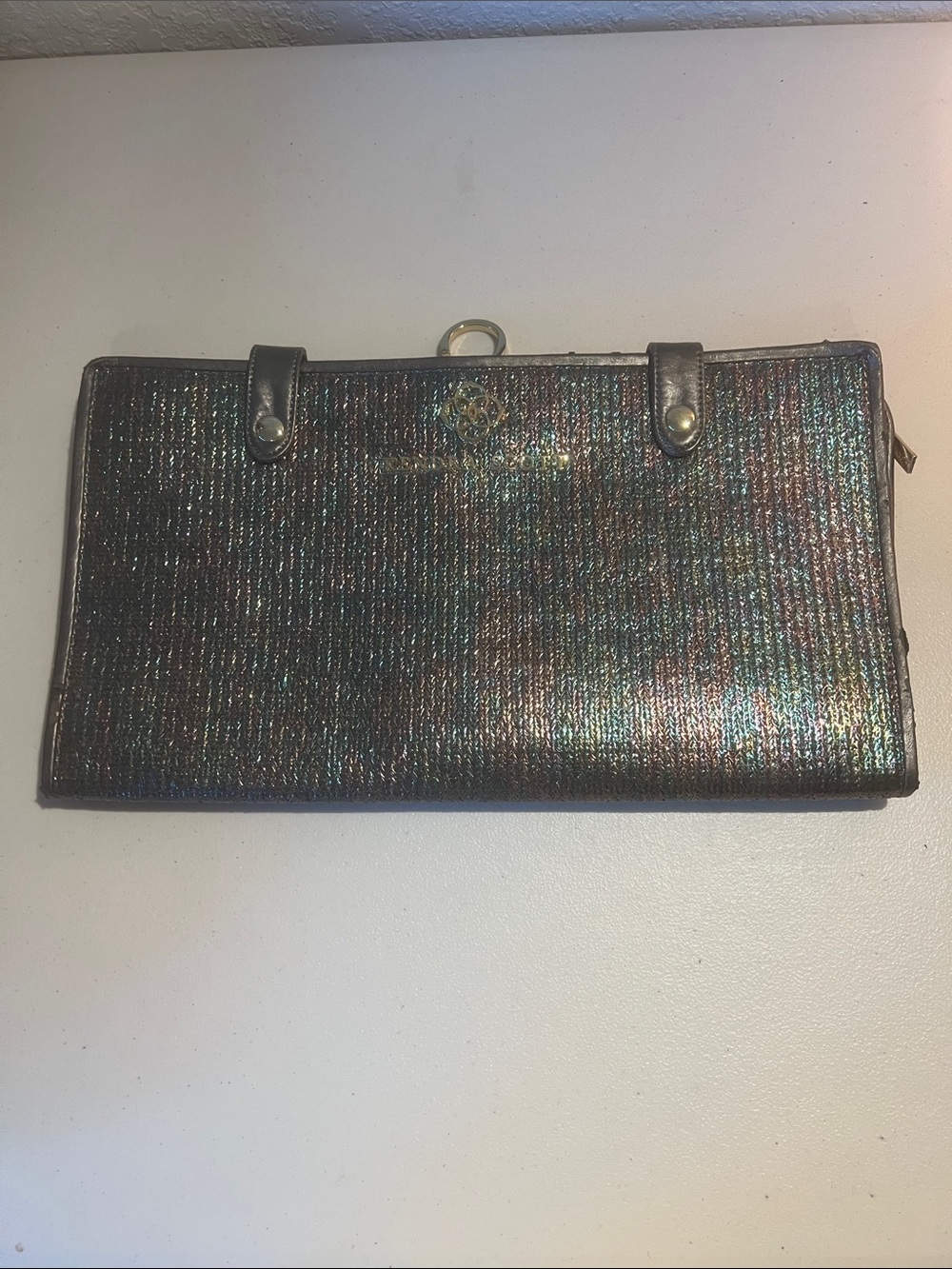 Kendra Scott The Jet Set Jewelry Organizer Travel Hanging 4 Pouch Bag